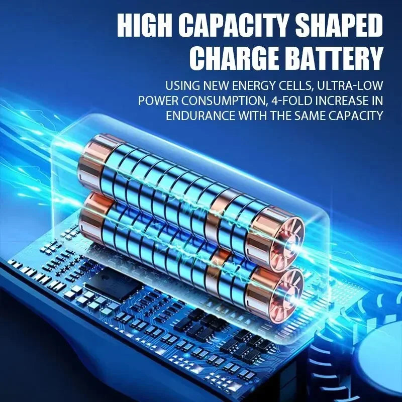 Portable Bladeless Neck Fan – 3 Speed USB Rechargeable Cooling Fan